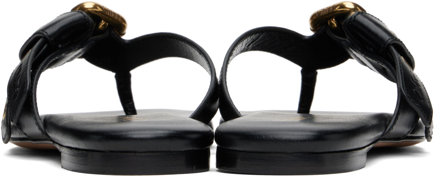 Skopleje CHLOÉ Chloé Mae Sandals Sort | CHC25S08OQJ, 1