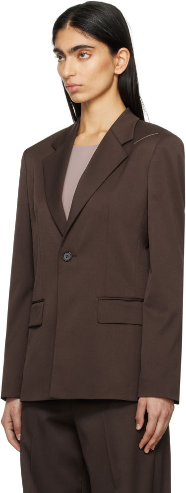 Jakke Maison Margiela MM6 Maison Margiela Twist Suit Blazer Brun | S52BN0141 S47848, 3