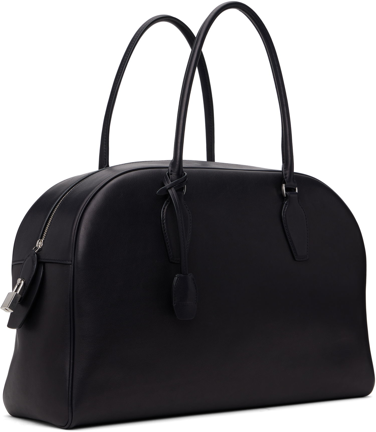 Rejsetaske The Row The Row India 15.75 Leather Travel Bag Sort | W1594-L72, 1