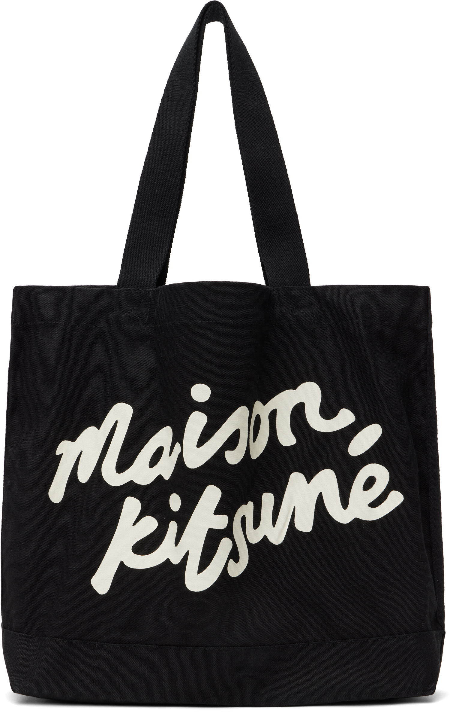 Mulepose MAISON KITSUNÉ Maison Kitsuné Handwriting Tote Bag Sort | OW05124WW9042, 0