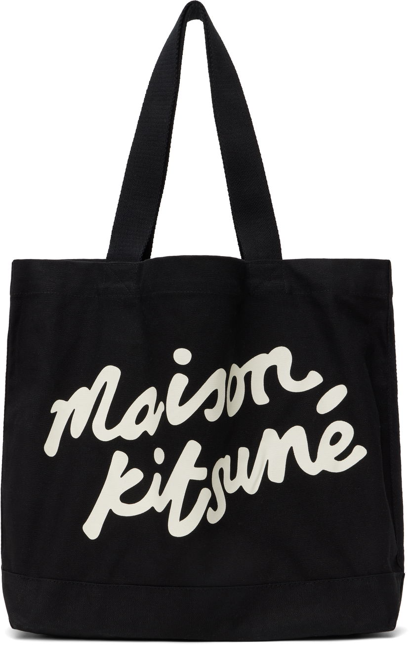 Mulepose MAISON KITSUNÉ Maison Kitsuné Handwriting Tote Bag Sort | OW05124WW9042