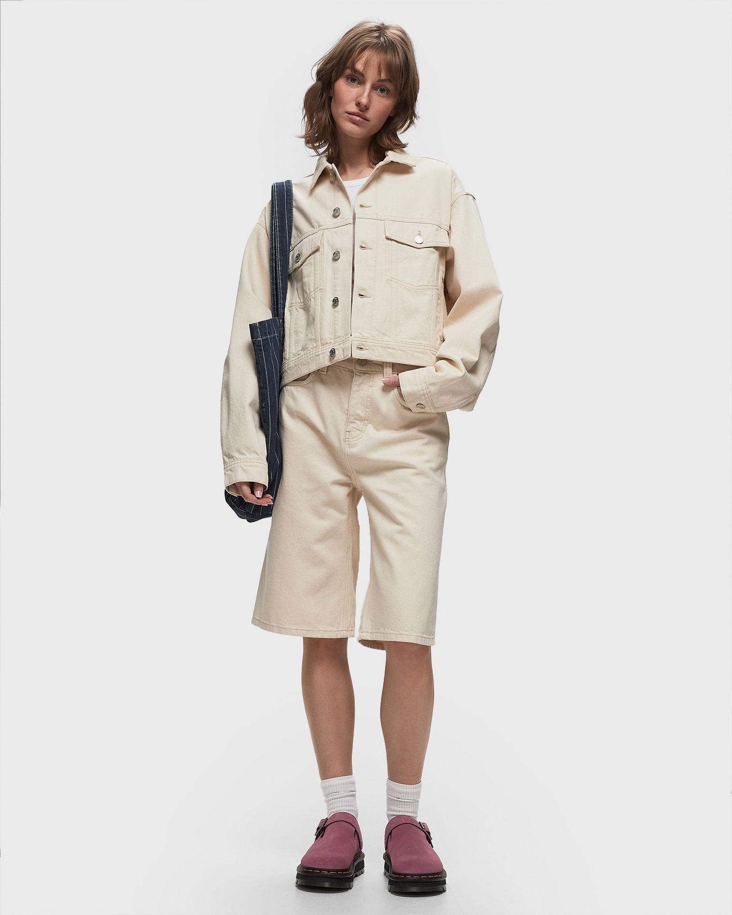 Shorts Won Hundred Irina Denim Beige | 2891-15147, 1