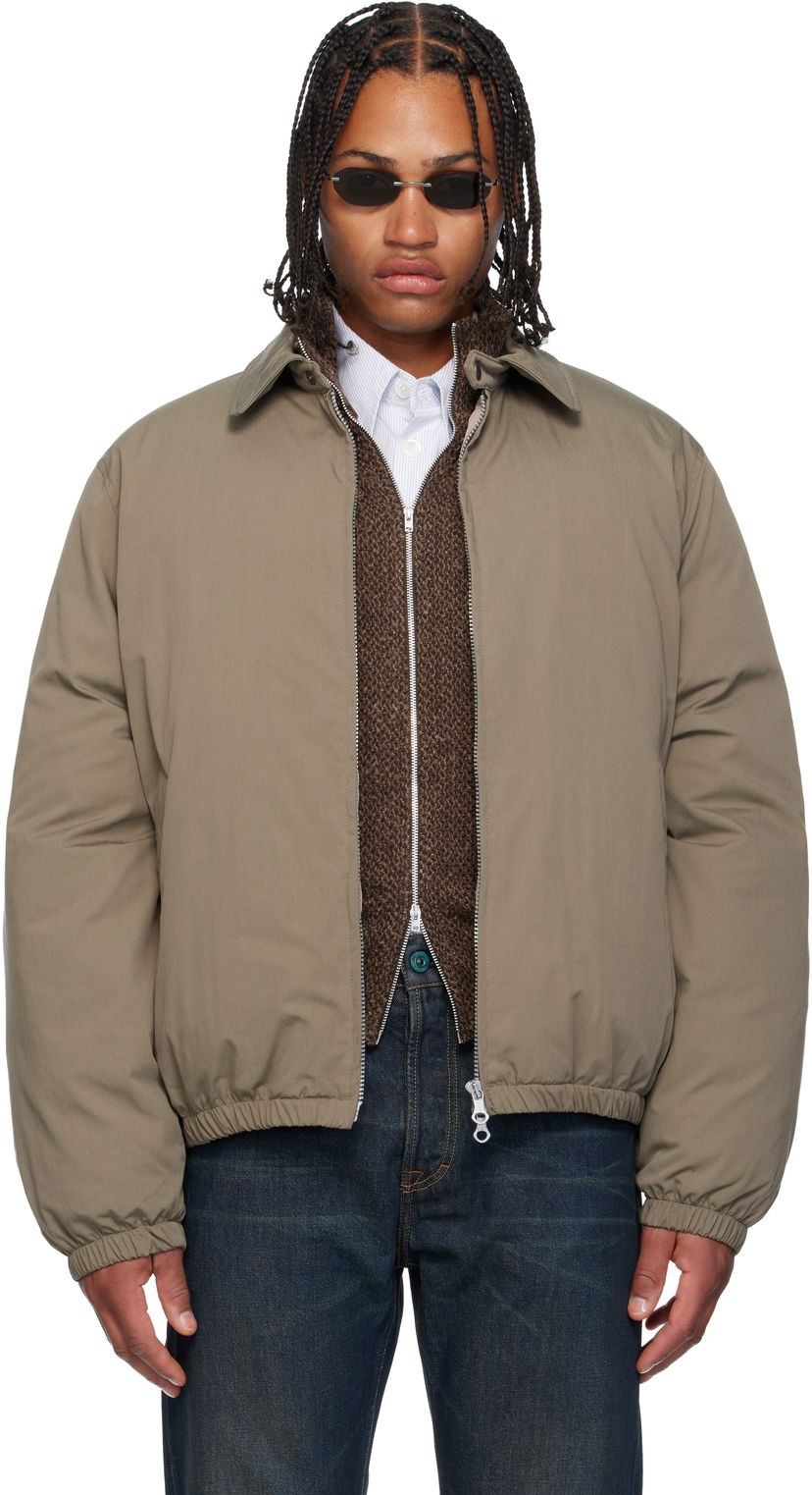 Puffer jakke OUR LEGACY Avenue Puffa Jacket Beige | M4251BS
