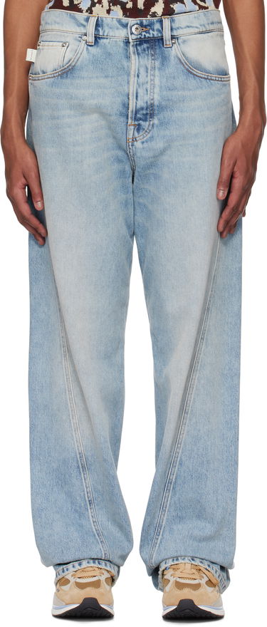 Jeans LANVIN Lanvin Twisted Straight-Leg Jeans Blå | RM-TR0051-D087-P25, 0