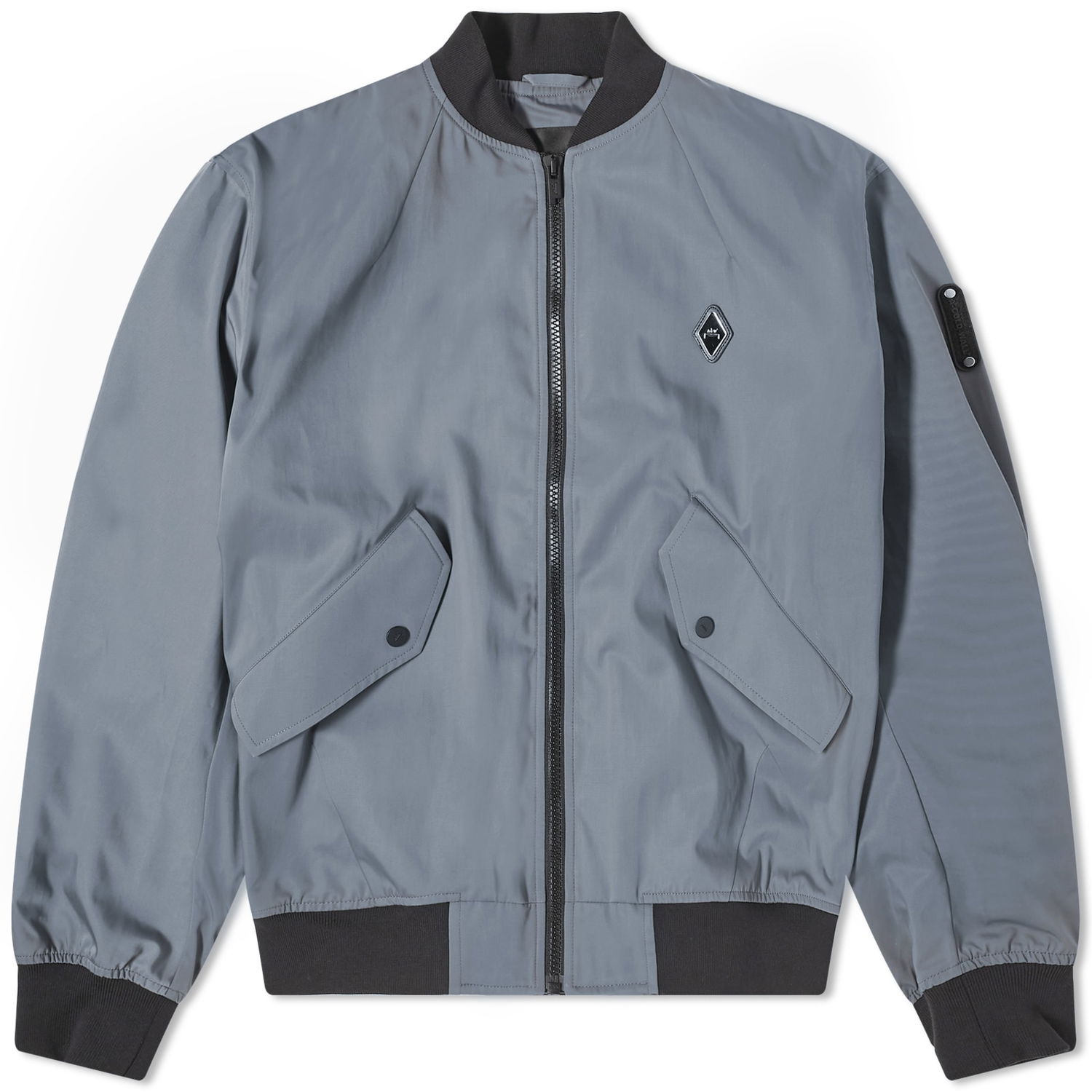 Bomberjakke A-COLD-WALL* Cinch Bomber Jacket Grå | ACWMO240-SLT, 0