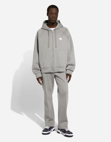 Sweatshirt Dolce & Gabbana Felpa Con Cappuccio Grå | G9ATOTHU7JWS8295, 1
