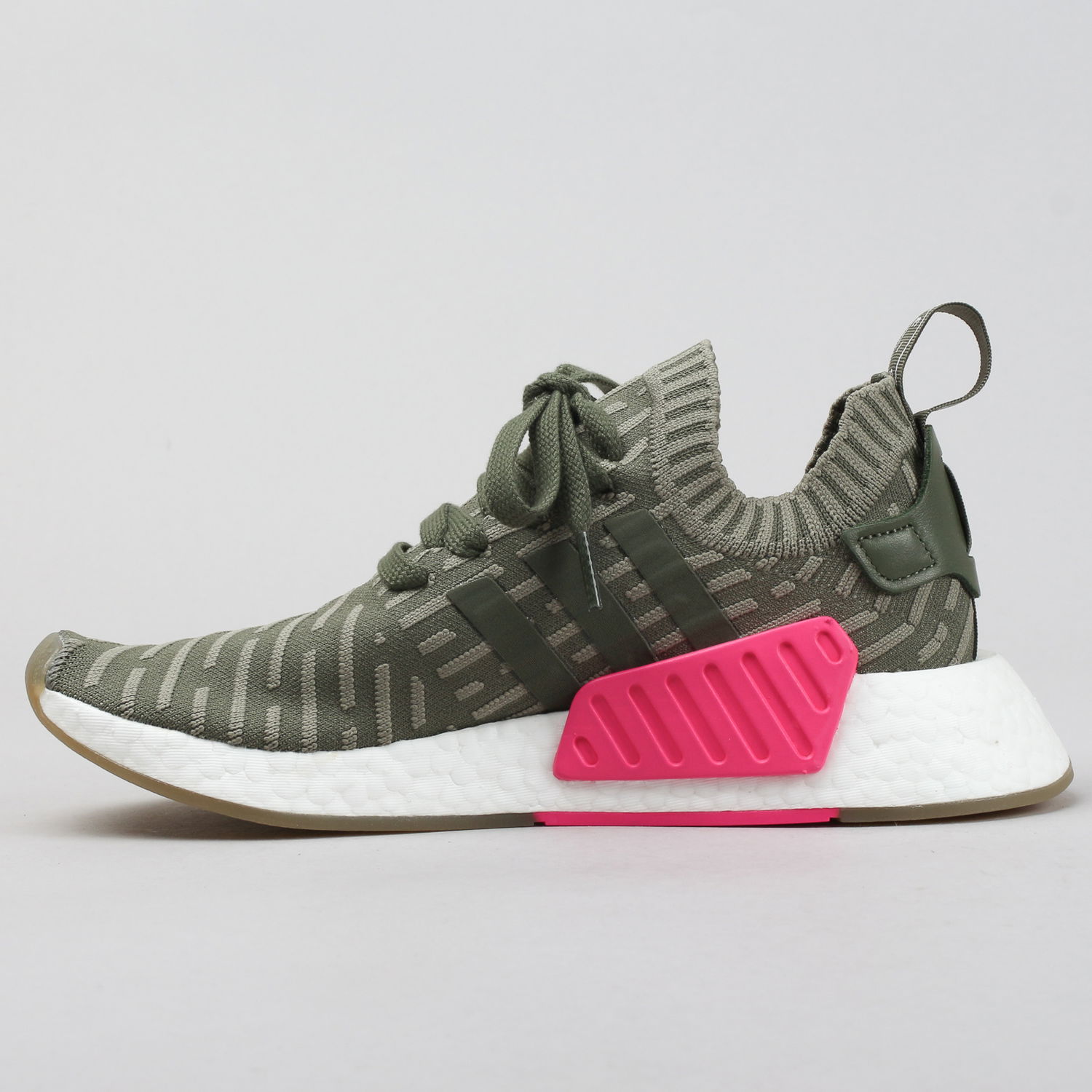 Sneakers og sko adidas Originals NMD_R2 Primeknit ''Japan Khaki Green'' W Grøn | BY9953, 0