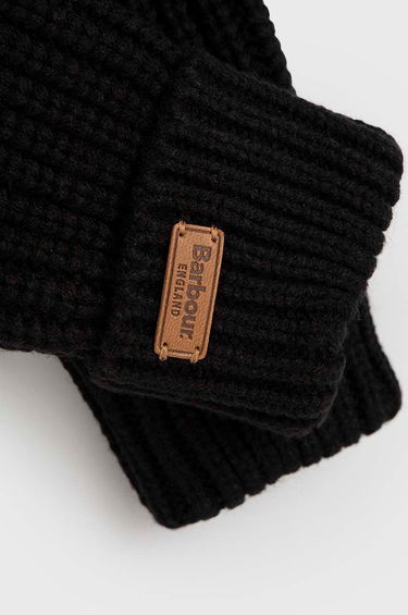 Handsker Barbour Saltburn Knitted Gloves Sort | LGL0132, 1