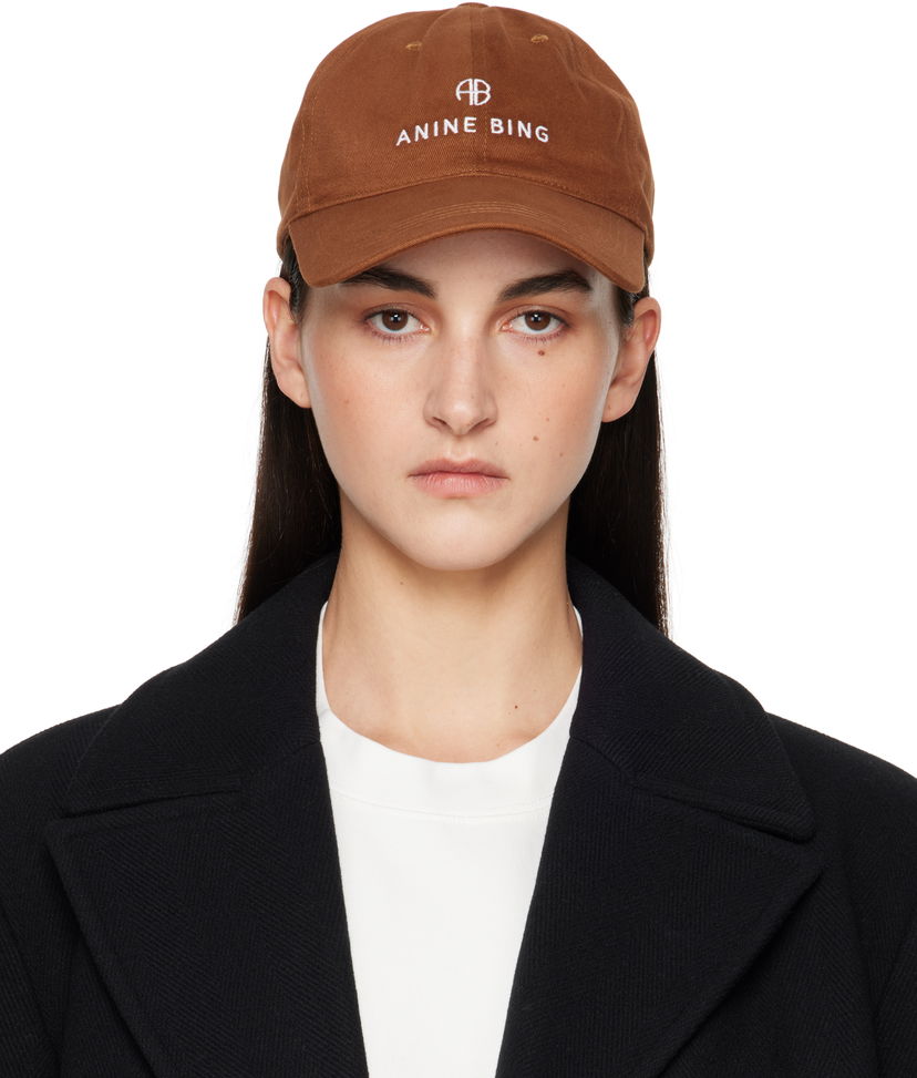 Kasket Anine Bing Anine Bing Jeremy Baseball Cap Brun | S-12-9084-220