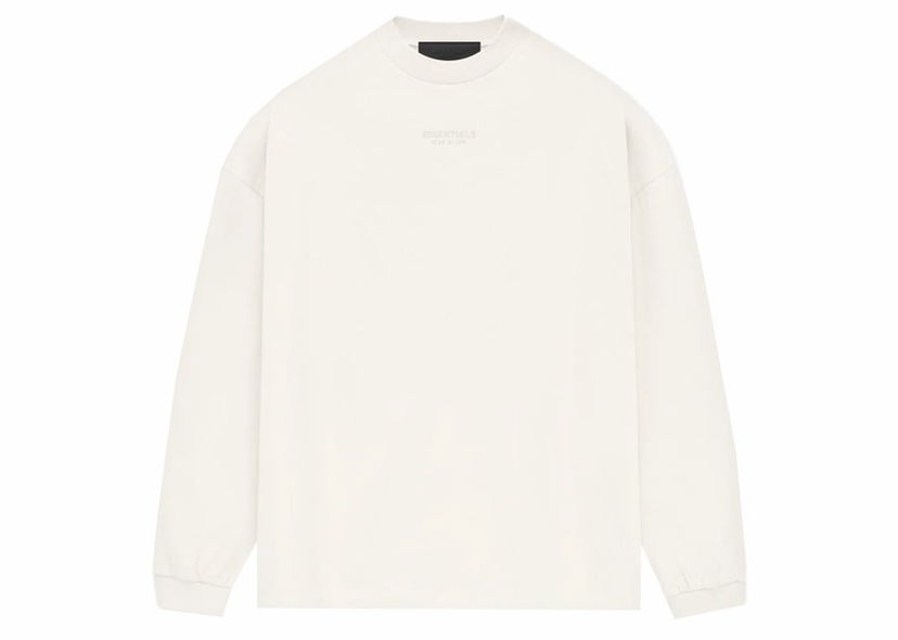 T-shirt Fear of God Essentials LS Tee Cloud Dancer Hvid | 125BT232011F