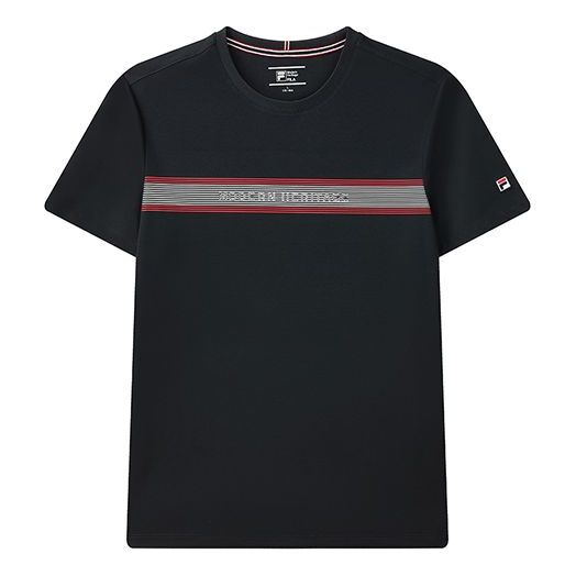 T-shirt FILA FILA Round Neck Short Sleeve T-Shirt Sort | F11M121102F-NV