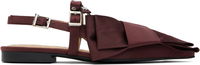 GANNI Big Bow Slingback Flats