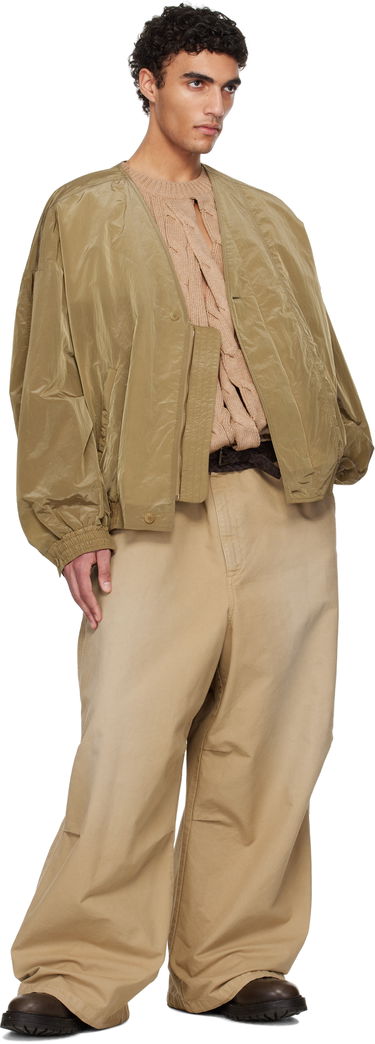 Bukser HED MAYNER Hed Mayner Drawstring Trousers Beige | HMMA30022A-HA193, 3