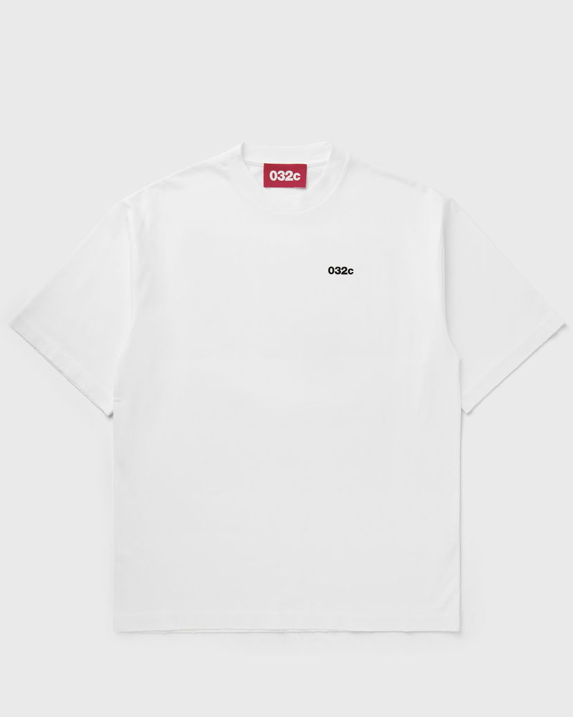 T-shirt 032C CANDLE DINNER T-SHIRT Hvid | F25-URC-0115-100