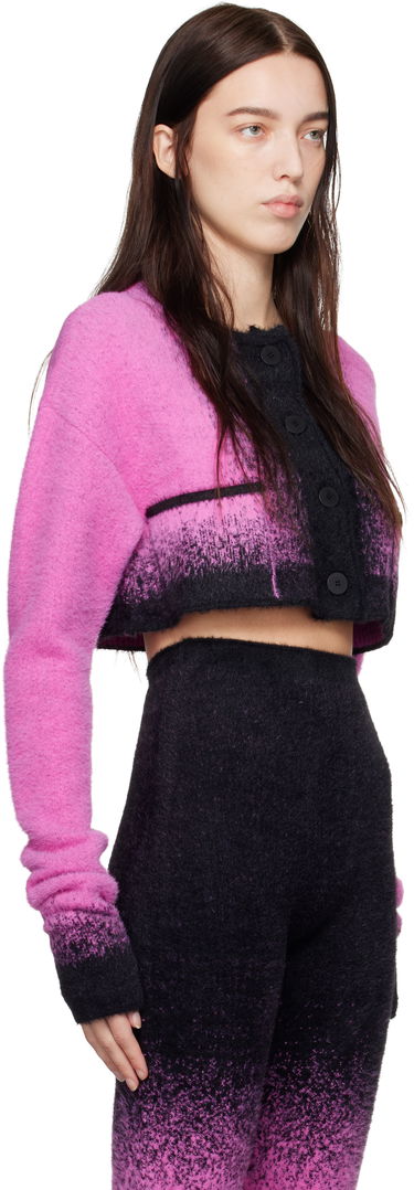 Sweater Ottolinger Ottolinger Boxy Knit Cardigan Lyserød | 1070601321, 1