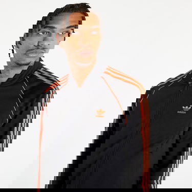 Sweatshirt adidas Originals Sustainability Track Top Black/ Semi Impact Orange Sort | II5766, 3