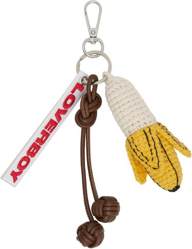 Nøgleringe Charles Jeffrey Loverboy LOVERBOY Banana Bag Charm Gul | 52140501, 1