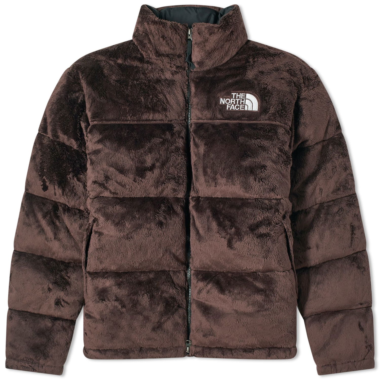 Puffer jakke The North Face Versa Velour Nuptse Jacket Brun | NF0A84F7I0I, 0