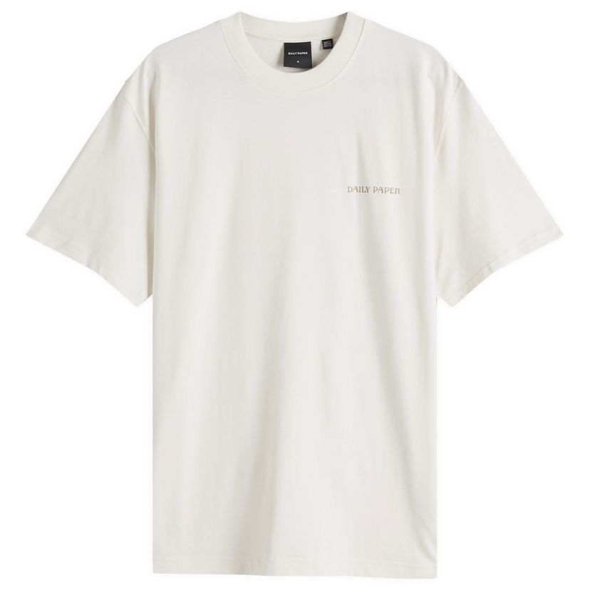 T-shirt DAILY PAPER Daily Paper Men's Craft T-Shirt, Size Large Hvid | 2511045