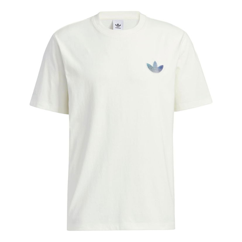 T-shirt adidas Originals Short Sleeve Classic Graphic Tee Hvid | IK8683