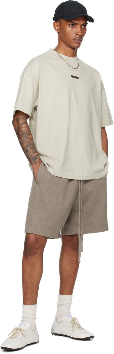 T-shirt Fear of God Fear of God ESSENTIALS Classic Fit T-Shirt Beige | 125SP254192F, 3
