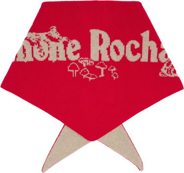 Tørklæde Simone Rocha Simone Rocha Graphic Logo Knit Neckerchief Flerfarvet | KIMK3MD 0669, 1