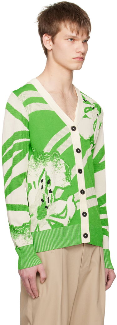 Sweater Feng Chen Wang Feng Chen Wang Floral Cardigan Grøn | FUS15KT08, 1