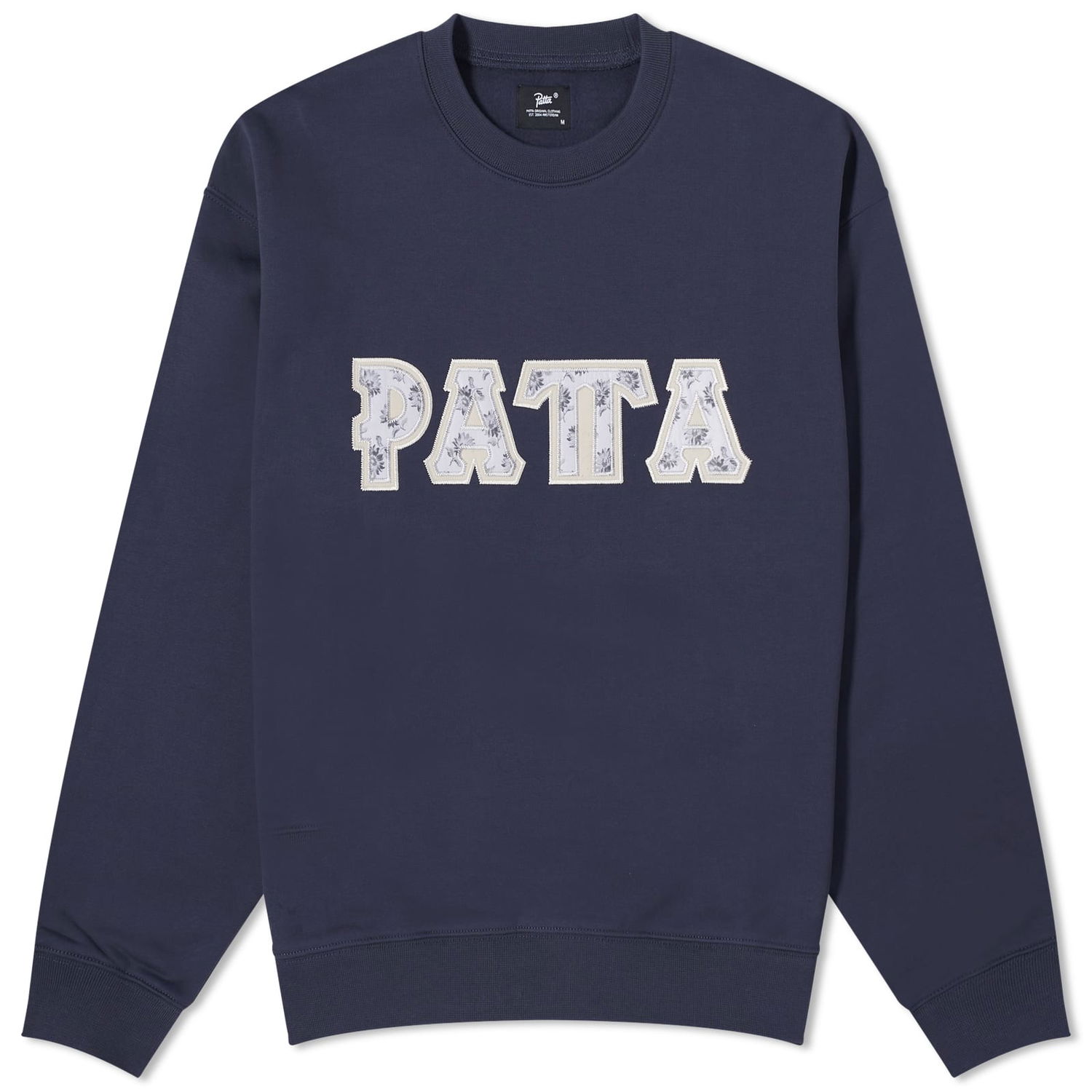 Sweater Patta Homesick Boxy Crewneck Mørkeblå | POC-AW23-HOME-BCS-001, 0