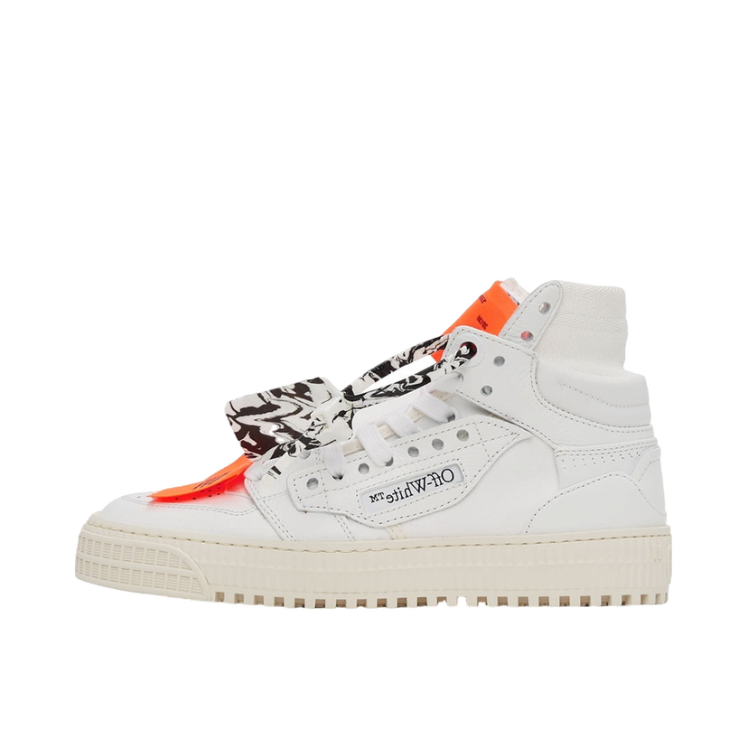 Sneakers og sko Off-White Off Court 3.0 Leather Sneakers Hvid | OWIA112F21LEA0010101