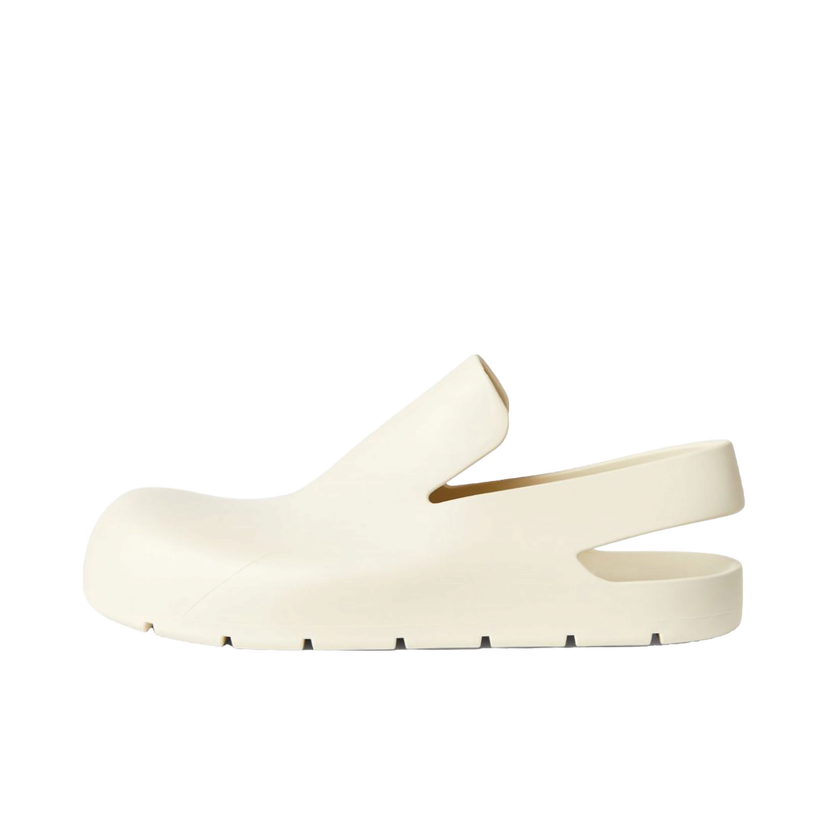 Sneakers og sko Bottega Veneta Rubber Slingback Shoes Hvid | 658767V00P09031