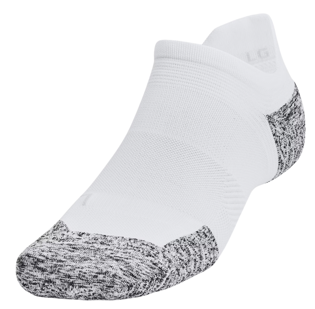 Sokker Under Armour UA AD Run Cushion No-Show Socks (3 Pairs) Hvid | 1387044-100, 1