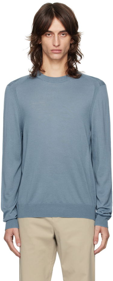 Sweater Paul Smith Paul Smith Crewneck Sweater Blå | M1R-562X-M02093-42, 0