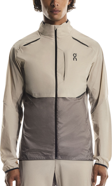 Vindjakke On Running Running Weather Jacket Beige | 1me10313153, 0