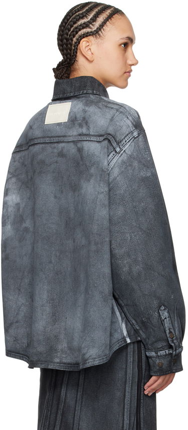 Jakke Ottolinger Ottolinger Printed Denim Jacket Grå | 1700412, 2