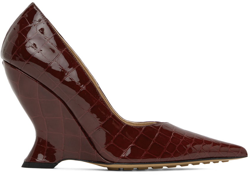 Sneakers og sko Bottega Veneta Punta Pump Heels "Burgundy" Bourgogne | 716210 V2DW0, 0