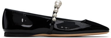 Skopleje Jimmy Choo Jimmy Choo Ade Pearl Ballerina Flats Sort | ADE FLAT, 0