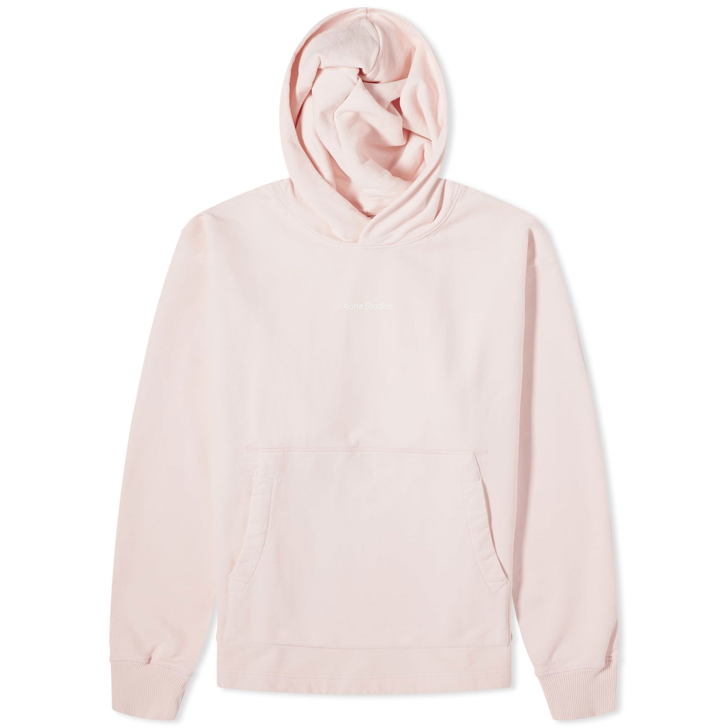 Sweatshirt Acne Studios Franklin Stamp Hoodie "Pale Pink" Lyserød | BI0198-418, 0