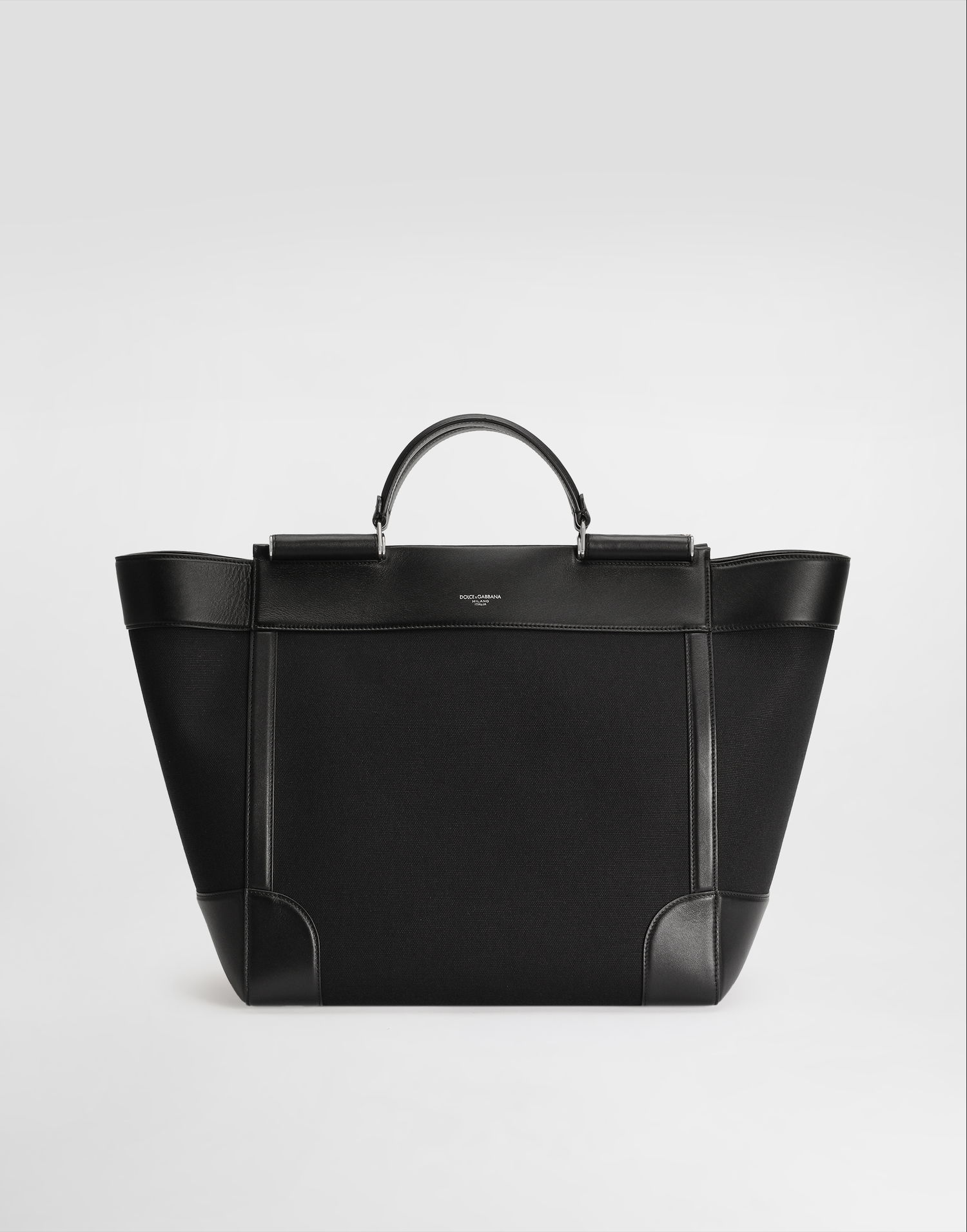 Mulepose Dolce & Gabbana Dolce & Gabbana Calfskin and Panama Tote Bag Sort | BM2448A9C218B956, 0