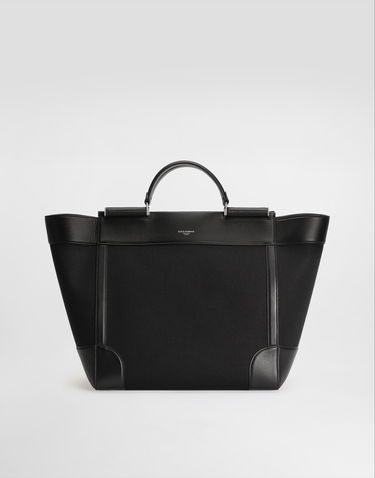 Mulepose Dolce & Gabbana Dolce & Gabbana Calfskin and Panama Tote Bag Sort | BM2448A9C218B956, 0