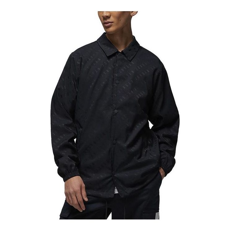 Vindjakke Jordan Essentials Woven Jacket Sort | DV7617-010
