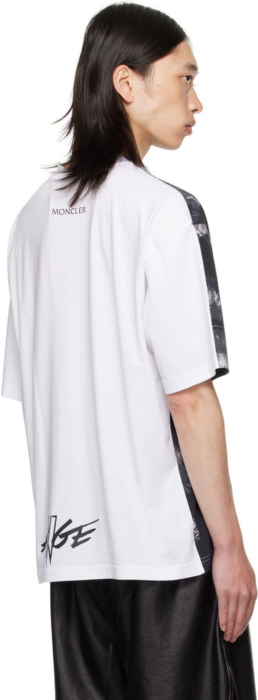T-shirt Moncler Moncler Genius x A$AP Rocky Glossy Padded Short Sleeve T-Shirt Sort | K24048C0000189AYW, 2