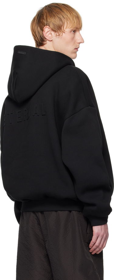 Sweatshirt Fear of God Fear of God Eternal Half Zip Hoodie Sort | FGE250-51311FLC, 2