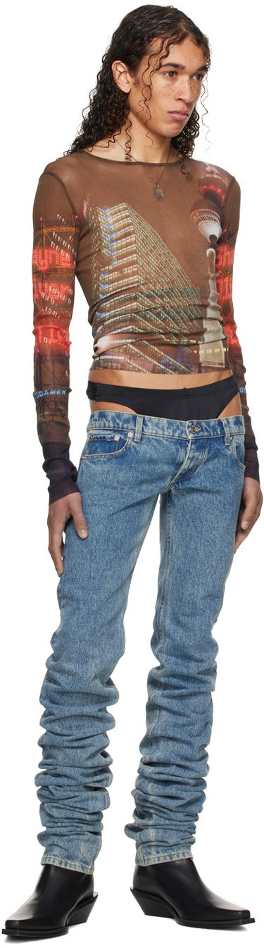 Tanktop Jean Paul Gaultier Gaultier Shayne Oliver Edition Long Sleeve Graphic T-Shirt Flerfarvet | 24/27-U-TO192-T551-60405030, 4