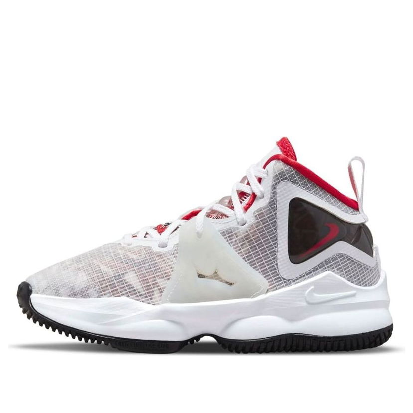 Tøj Nike LeBron 19 Sketch Hvid | DD0421-101