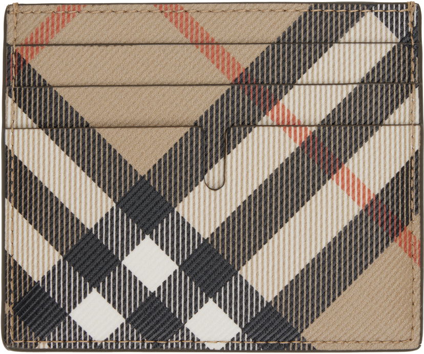 Tegnebog Burberry Burberry Sandon Card Holder Beige | 8112305