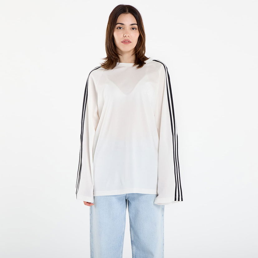 T-shirt Y-3 Y-3 Wire Long Sleeve T-Shirt Hvid | JZ0635