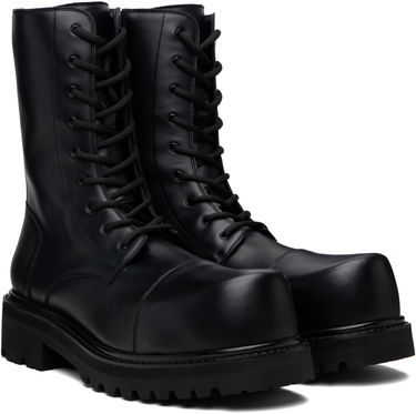 Sneakers og sko VETEMENTS VETEMENTS Stomp Compact Boots Sort | UH76BT800B, 3