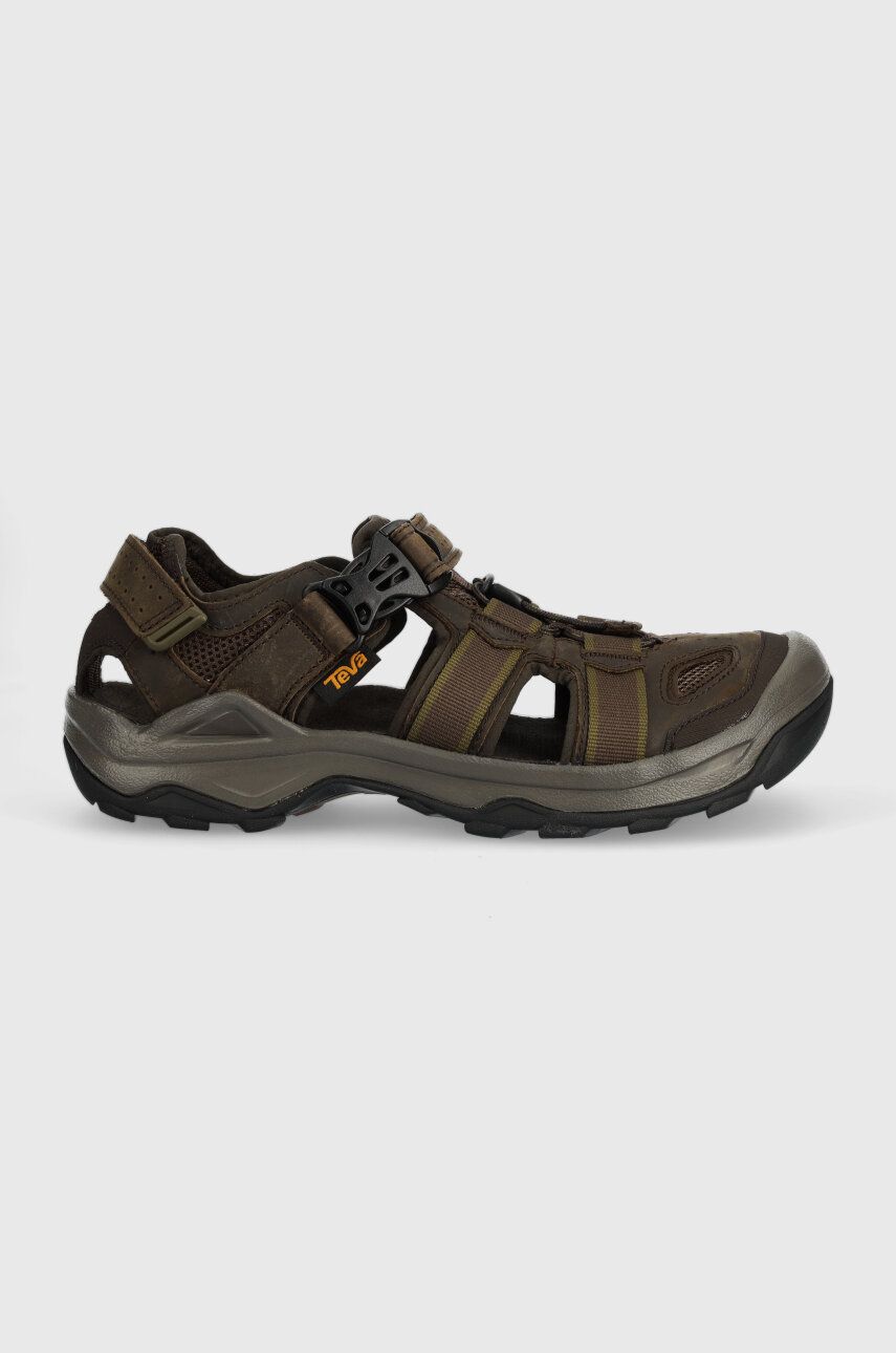 Sneakers og sko Teva Teva Omnium 2 Leather Sandals Brun | 1019179.TKCF, 0
