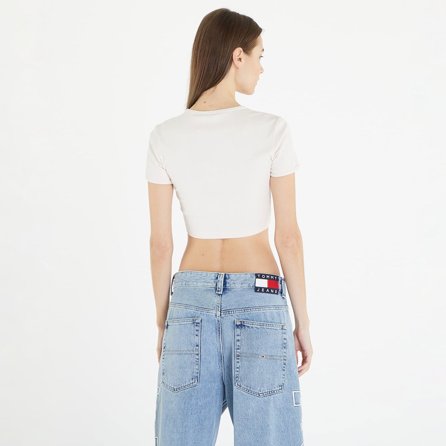 Crop top adidas Originals Essentials Rib Tee Turkis | IJ7804, 1