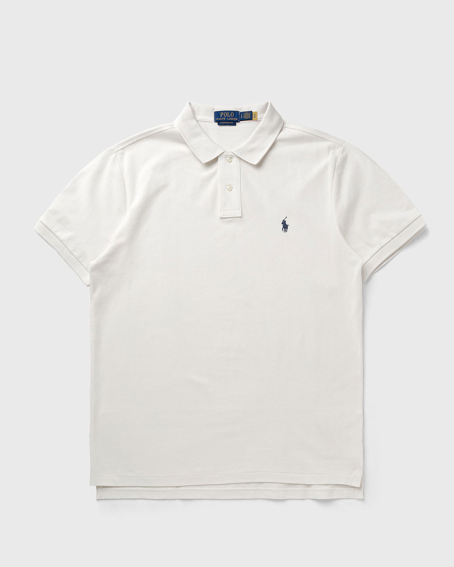 Polo skjorte Polo by Ralph Lauren Short Sleeve Knit Polo Shirt Slim Fit Hvid | 710680784438, 1
